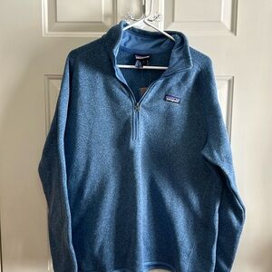 NWT Patogonia Womens Better Sweater 1/4 zip XXL